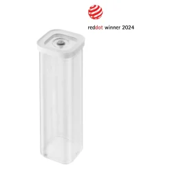 CUBE Box 4S / 11 cm, Transparent-Weiß