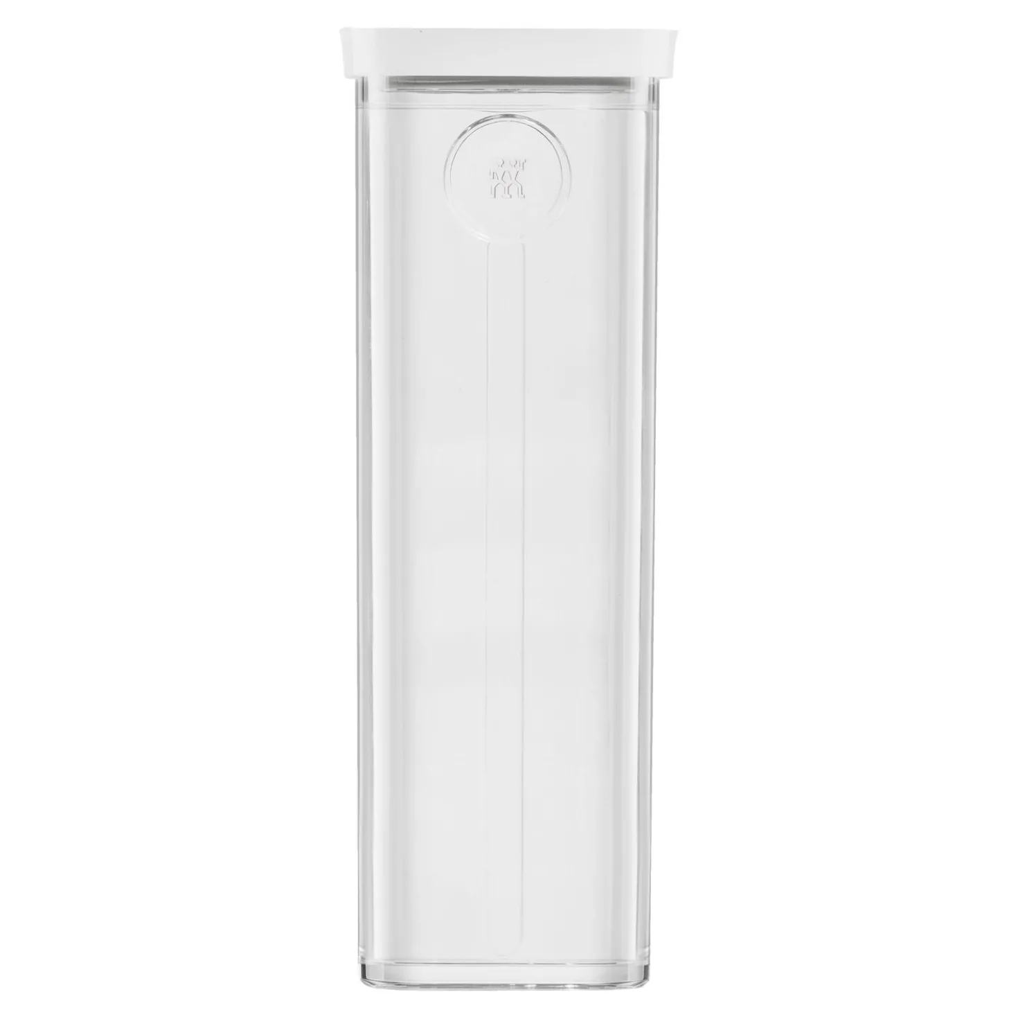 CUBE Box 4S / 11 cm, Transparent-Weiß