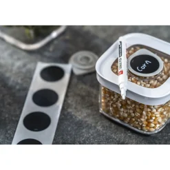 CUBE Box S / 11 cm, Transparent-Weiß
