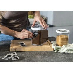 CUBE Set, M / 5-tlg, Transparent-Weiß