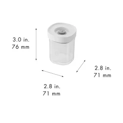 CUBE Set, XS / 3-tlg, Transparent-Weiß