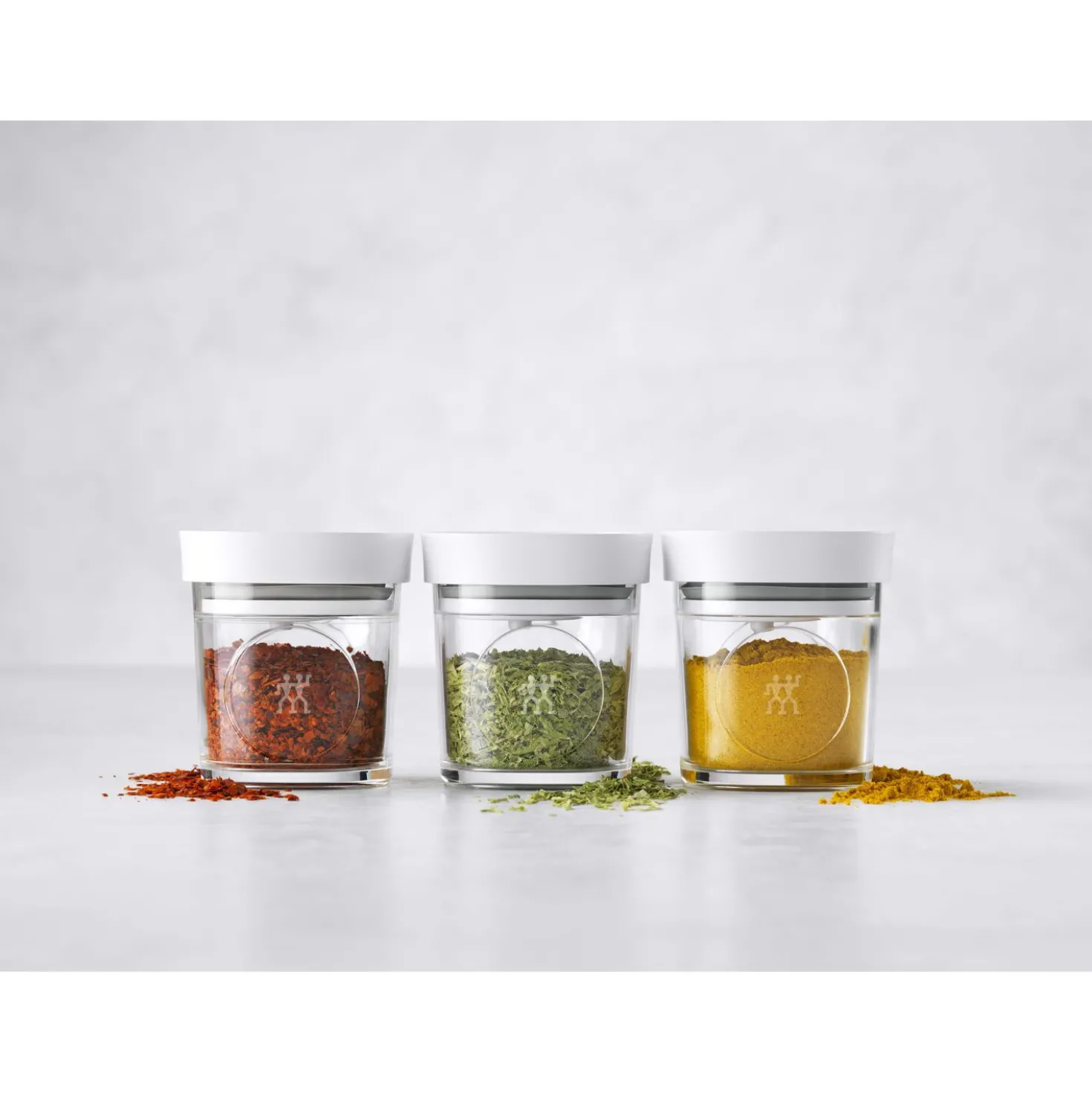CUBE Set, XS / 3-tlg, Transparent-Weiß