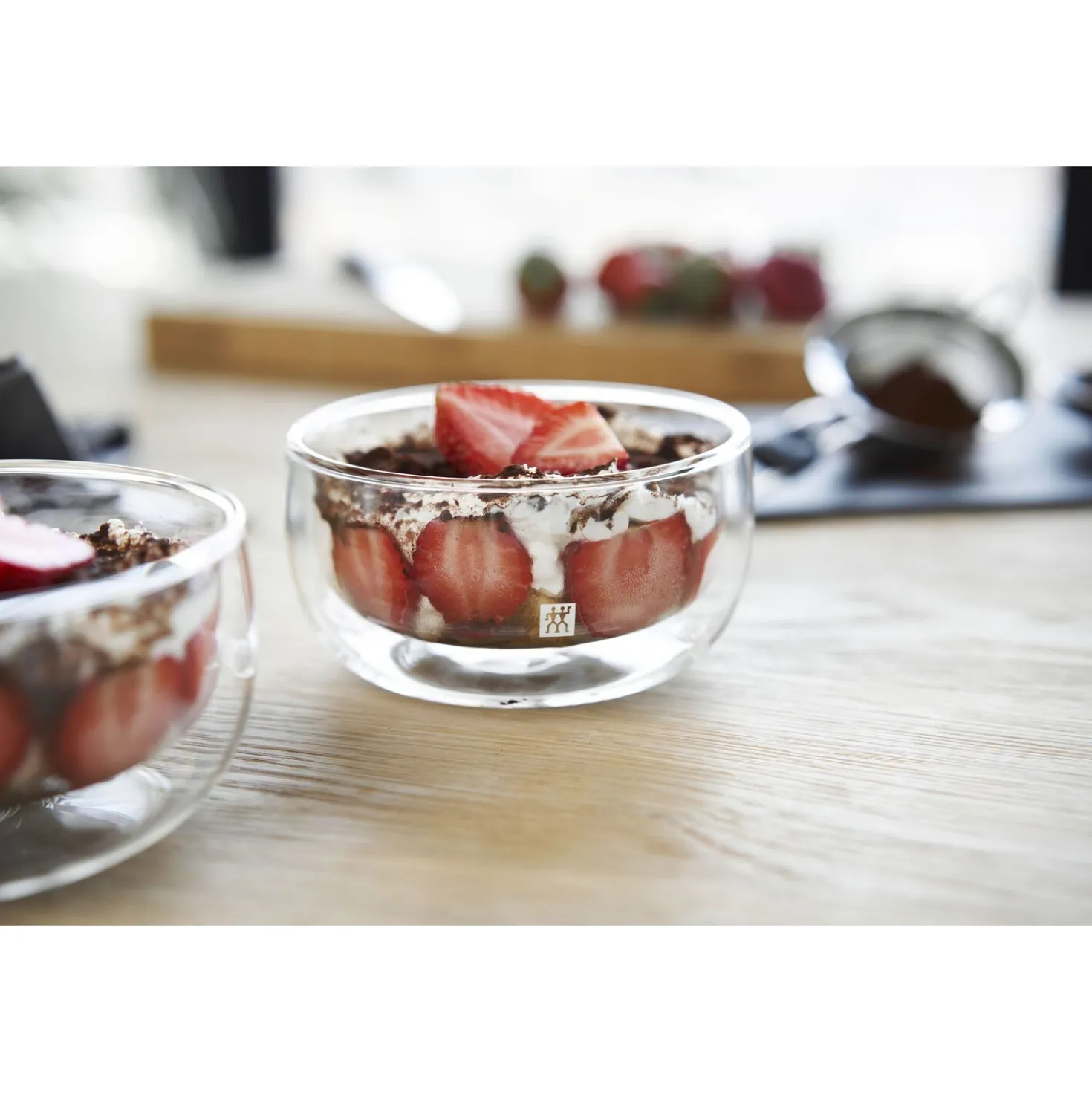 Doppelwandiges Glas, Dessert 280 ml / 2-tlg