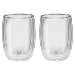 Doppelwandiges Kaffeeglas 200 ml / 2-tlg