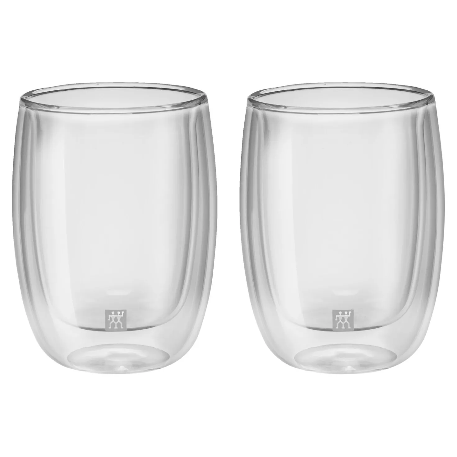 Doppelwandiges Kaffeeglas 200 ml / 2-tlg