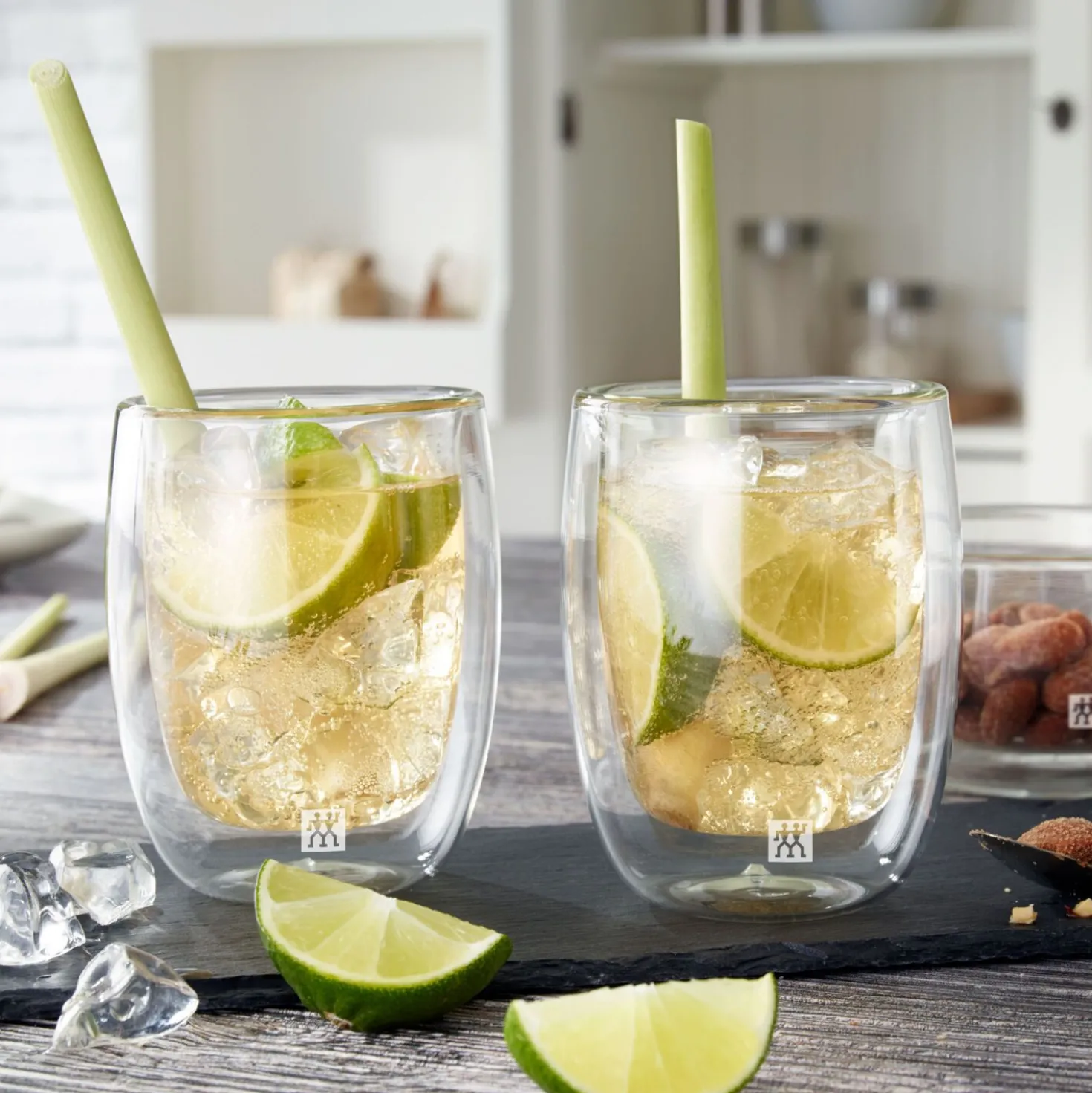 Doppelwandiges Kaffeeglas 200 ml / 2-tlg