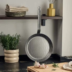 Eisenpfanne 28 cm, Kohlenstoffstahl