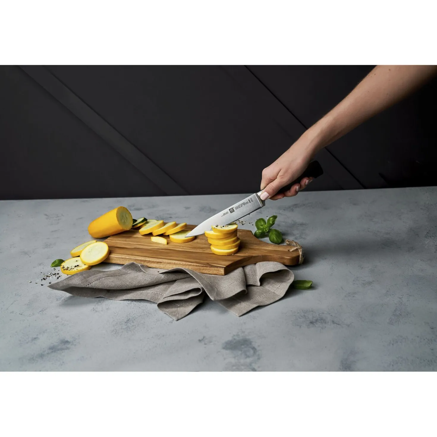 Fleischmesser 16 cm, Glattschliff