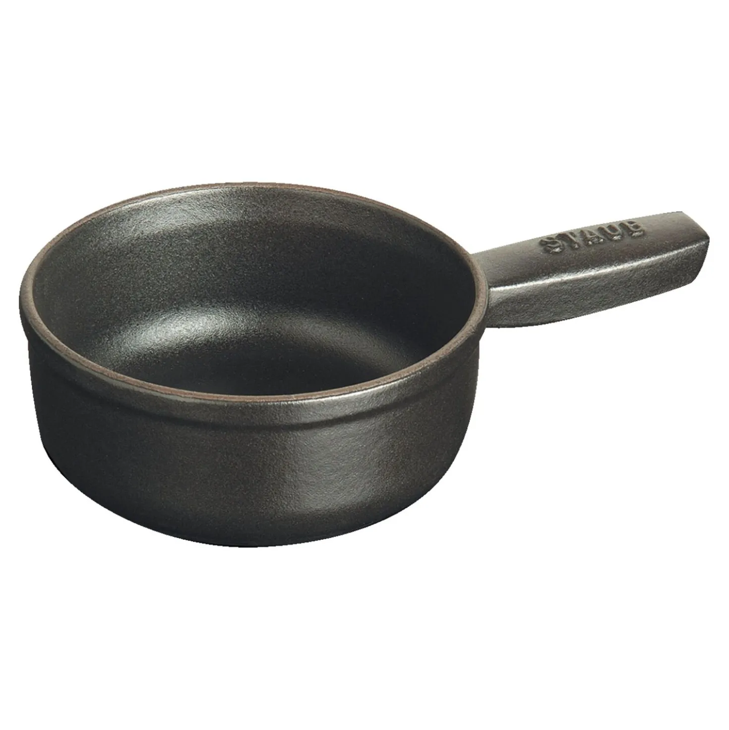 Fondue Topf 12 cm, Schwarz
