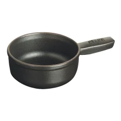 Fondue Topf 12 cm, Schwarz