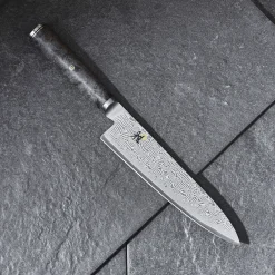 Gyutoh 20 cm, Schwarz-Ahorn