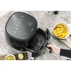 Heißluftfritteuse 4 l, Schwarz