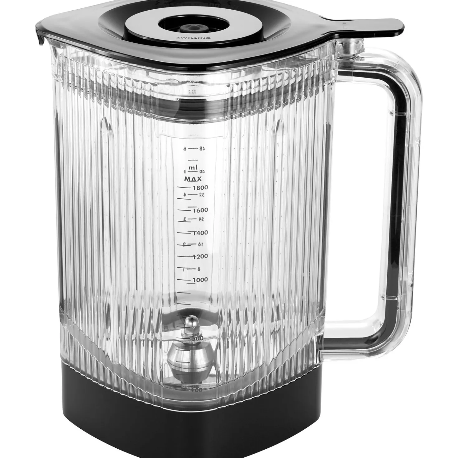 Hochleistungsstandmixer Pro & Food Processor Set, 2-tlg. / 1,8 l/1,2 l, Schwarz