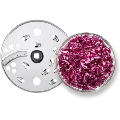 Hochleistungsstandmixer Pro mit Food Processor, Silber-Weiß