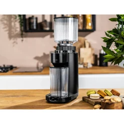Kaffeemühle & Filterkaffeemaschine Set, 2-tlg. / 1,5 l, Schwarz, Kunststoff
