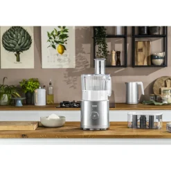 Küchenmaschine Zubeh&ouml;r, 1,2 l, Silber-Weiß