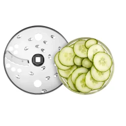 Küchenmaschine Zubeh&ouml;r, 1,2 l, Silber-Weiß