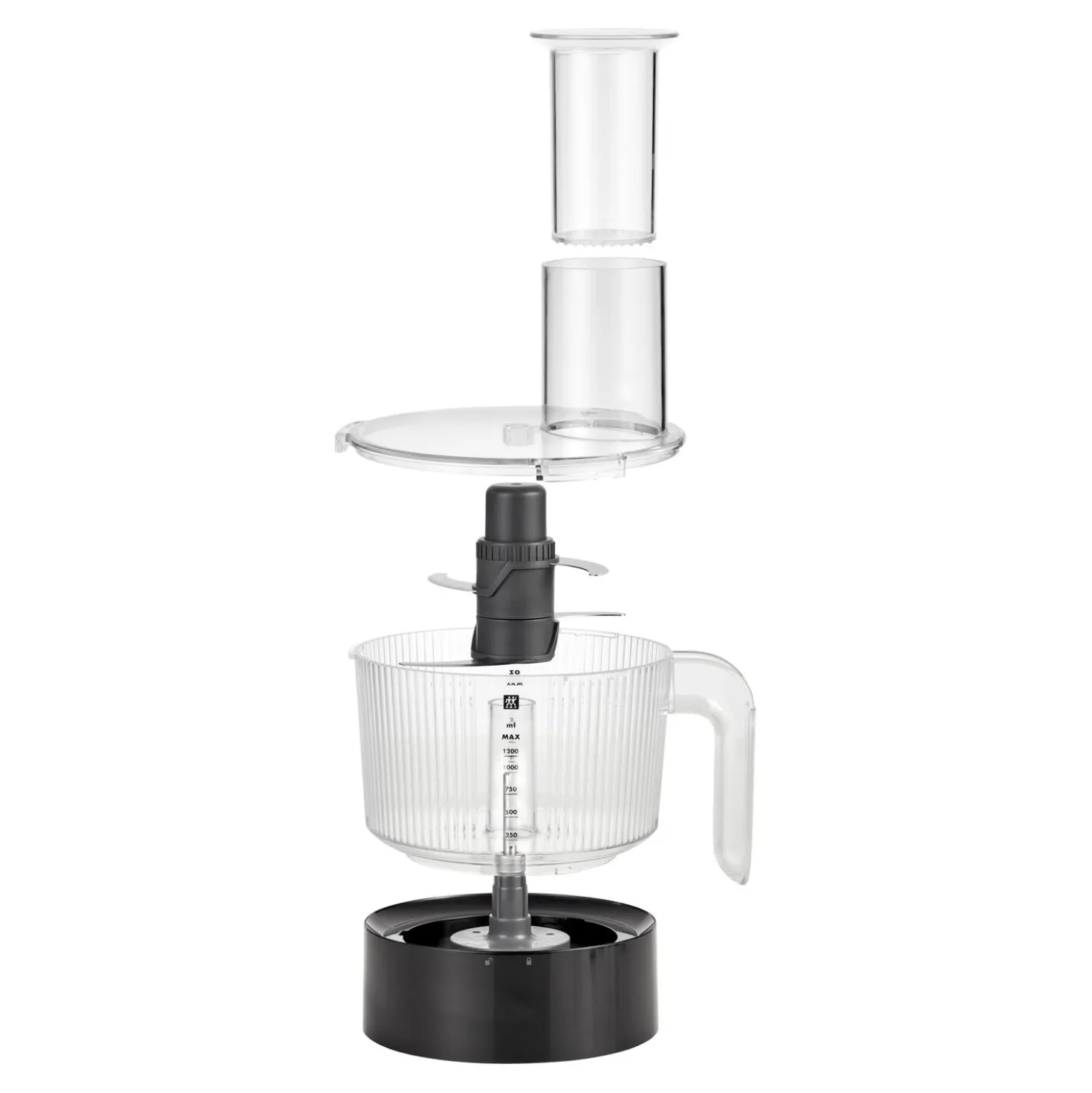 Küchenmaschine Zubehör, 1,2 l, Schwarz