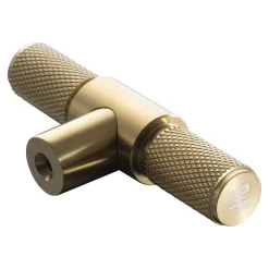 Knauf Buster Punch T-Bar 8 cm, Edelstahl PVD beschichtet