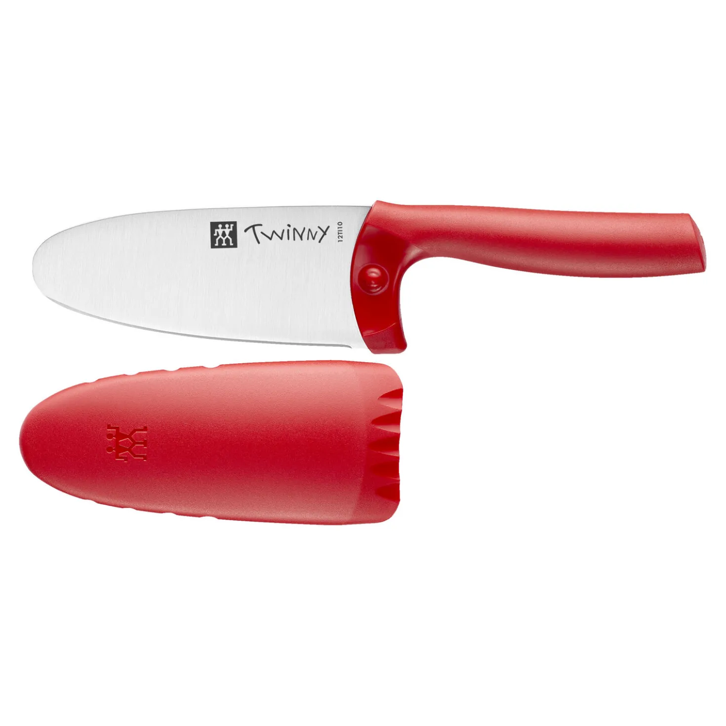 Kochmesser 10 cm, Rot