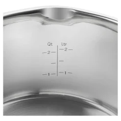 Kochtopf 24 cm, Edelstahl