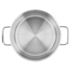 Kochtopf mit Deckel 20 cm, 18/10 Edelstahl