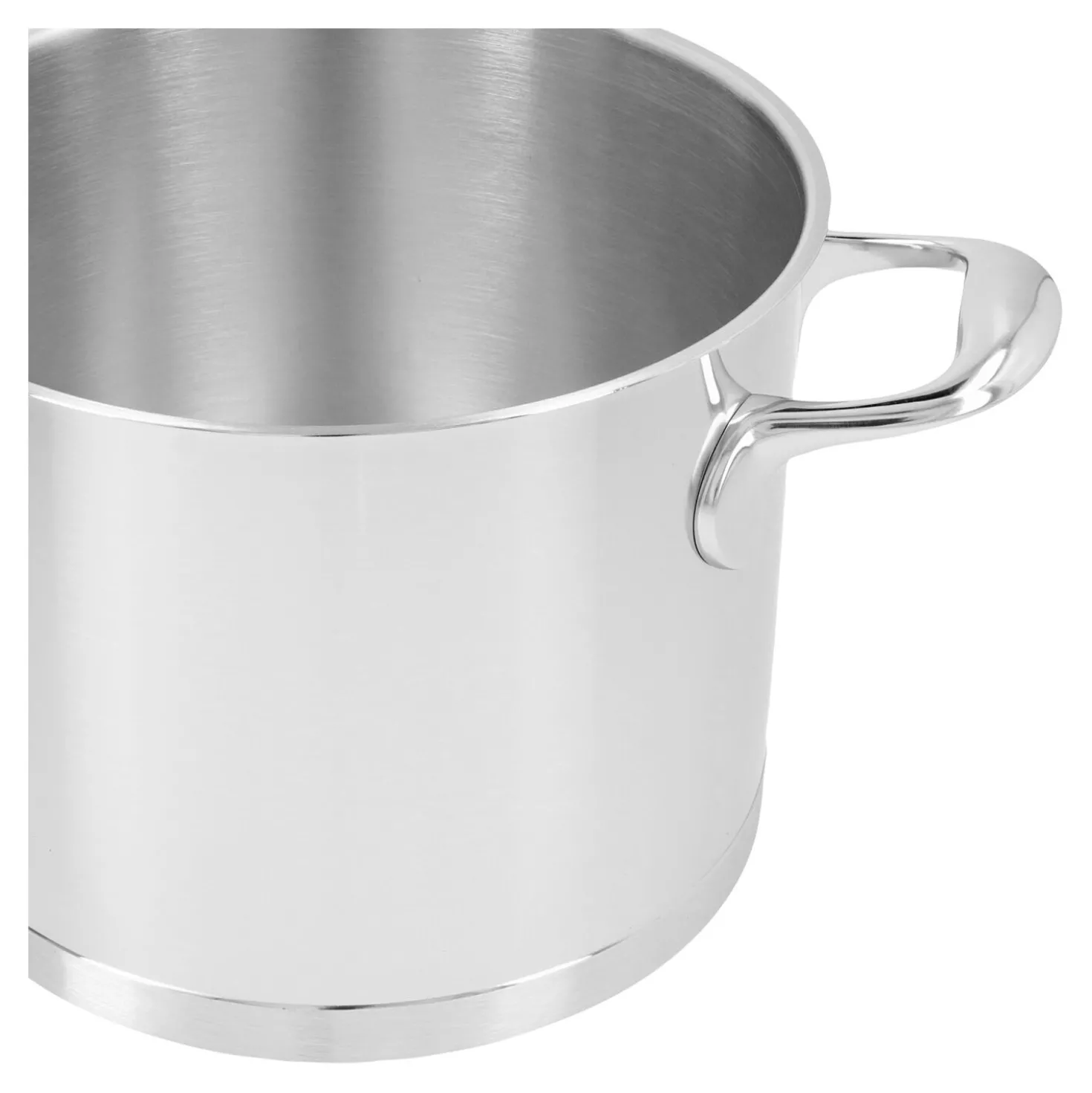 Kochtopf mit Deckel 20 cm, 18/10 Edelstahl