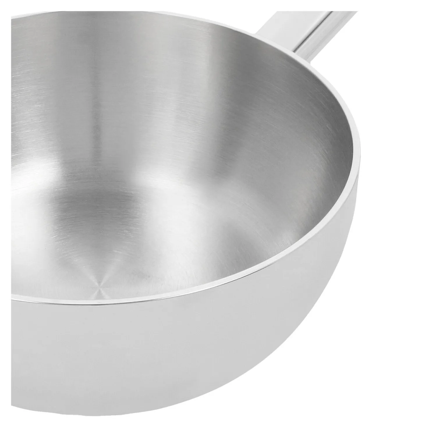Konische Sauteuse ohne Deckel 18 cm, 18/10 Edelstahl