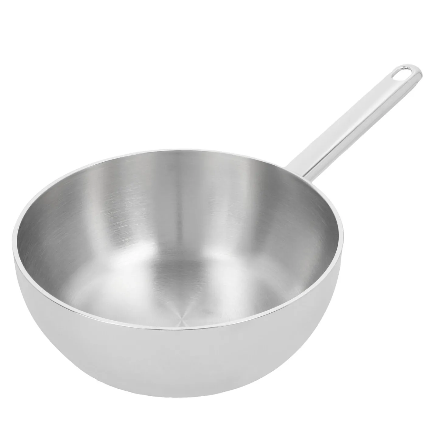 Konische Sauteuse ohne Deckel 22 cm, 18/10 Edelstahl