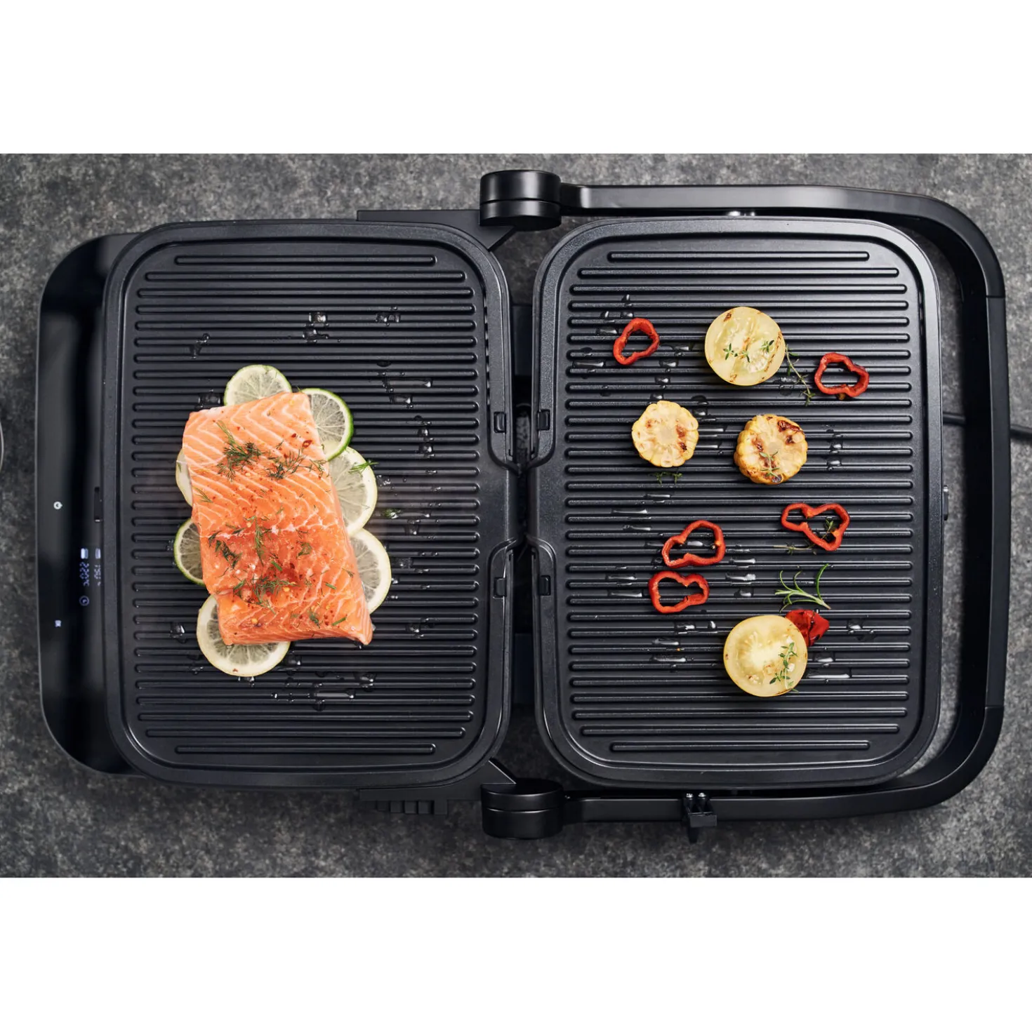 Kontaktgrill, Schwarz