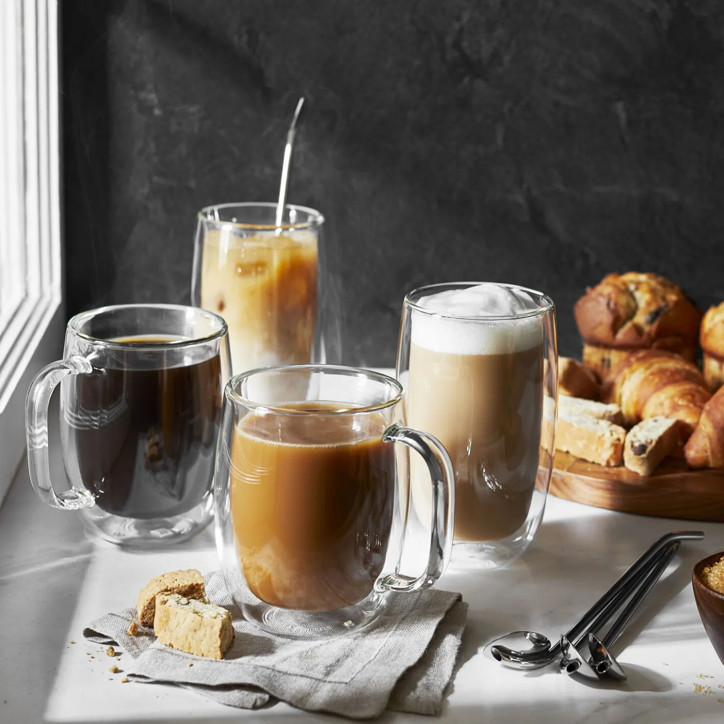 Latte Macchiato Glasset 450 ml / 2-tlg