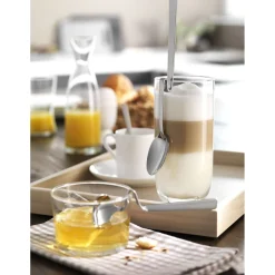 Latte Macchiato L&ouml;ffelset 6-tlg, poliert