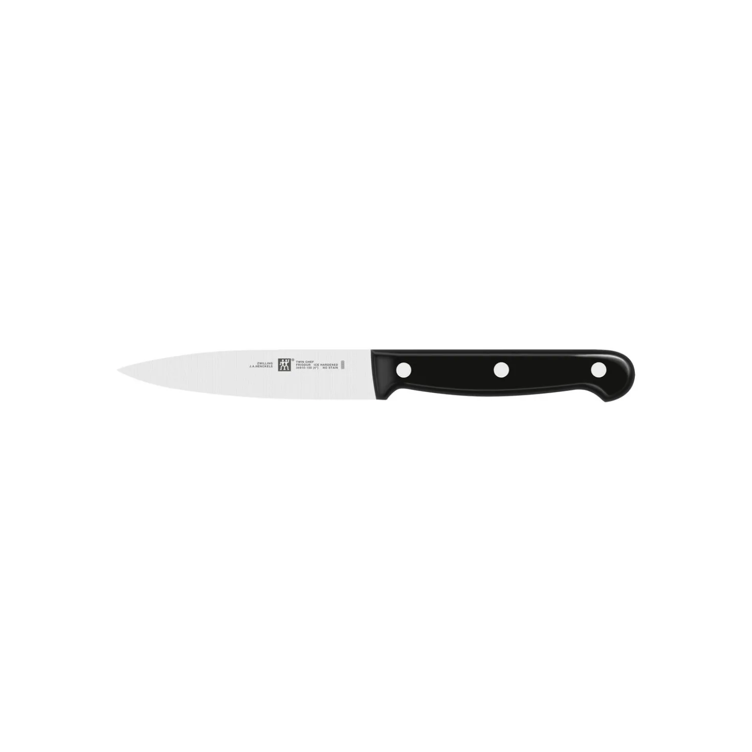Messer & Messerblock Set, 5-tlg. / 10/16/20/30 cm, Schwarz/Braun, Sonderschmelze/Bambus