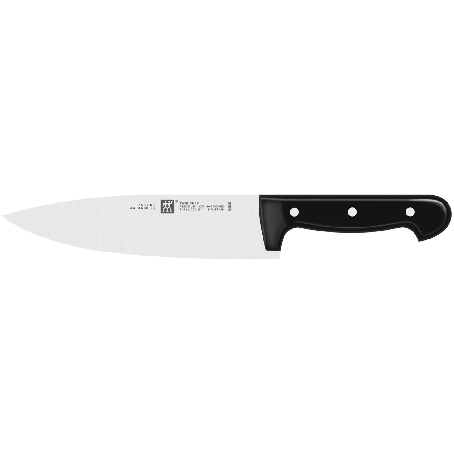 Messer & Messerblock Set, 5-tlg. / 10/16/20/30 cm, Schwarz/Braun, Sonderschmelze/Bambus
