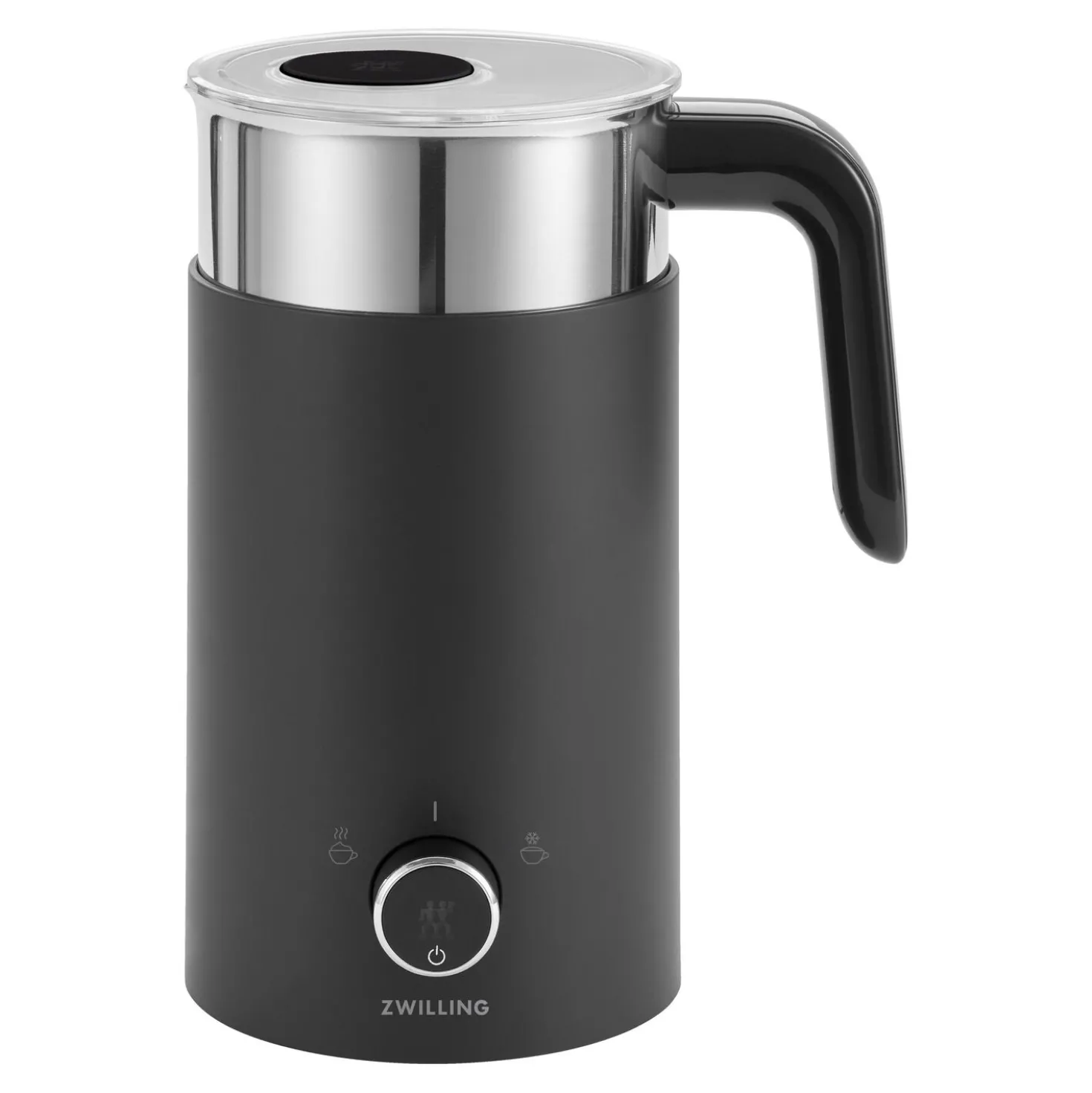 Milchaufschäumer, 400 ml, Schwarz
