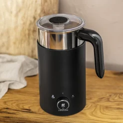 Milchaufschäumer, 400 ml, Schwarz