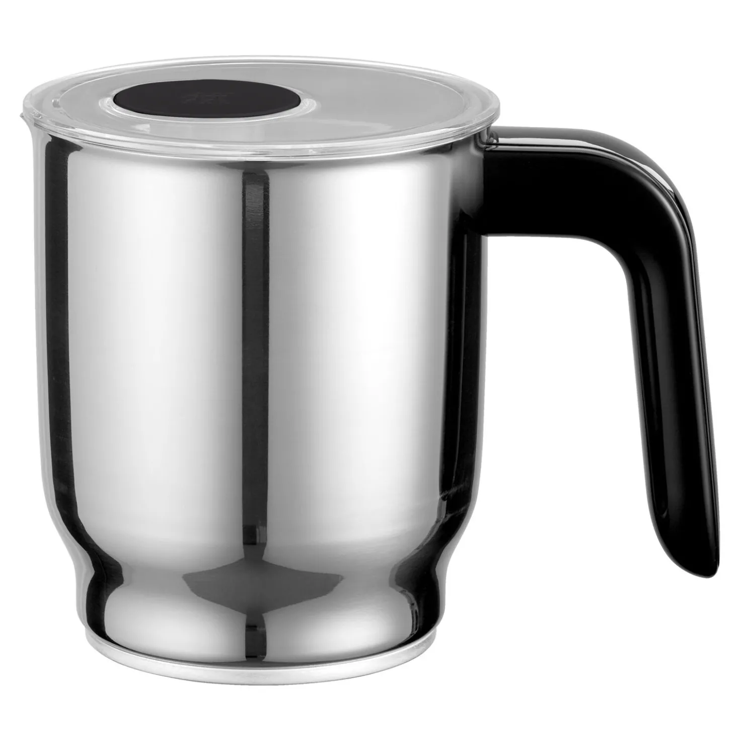 Milchaufschäumer, 400 ml, Schwarz