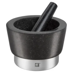 Mörser mit Stößel, 15 cm, Granit