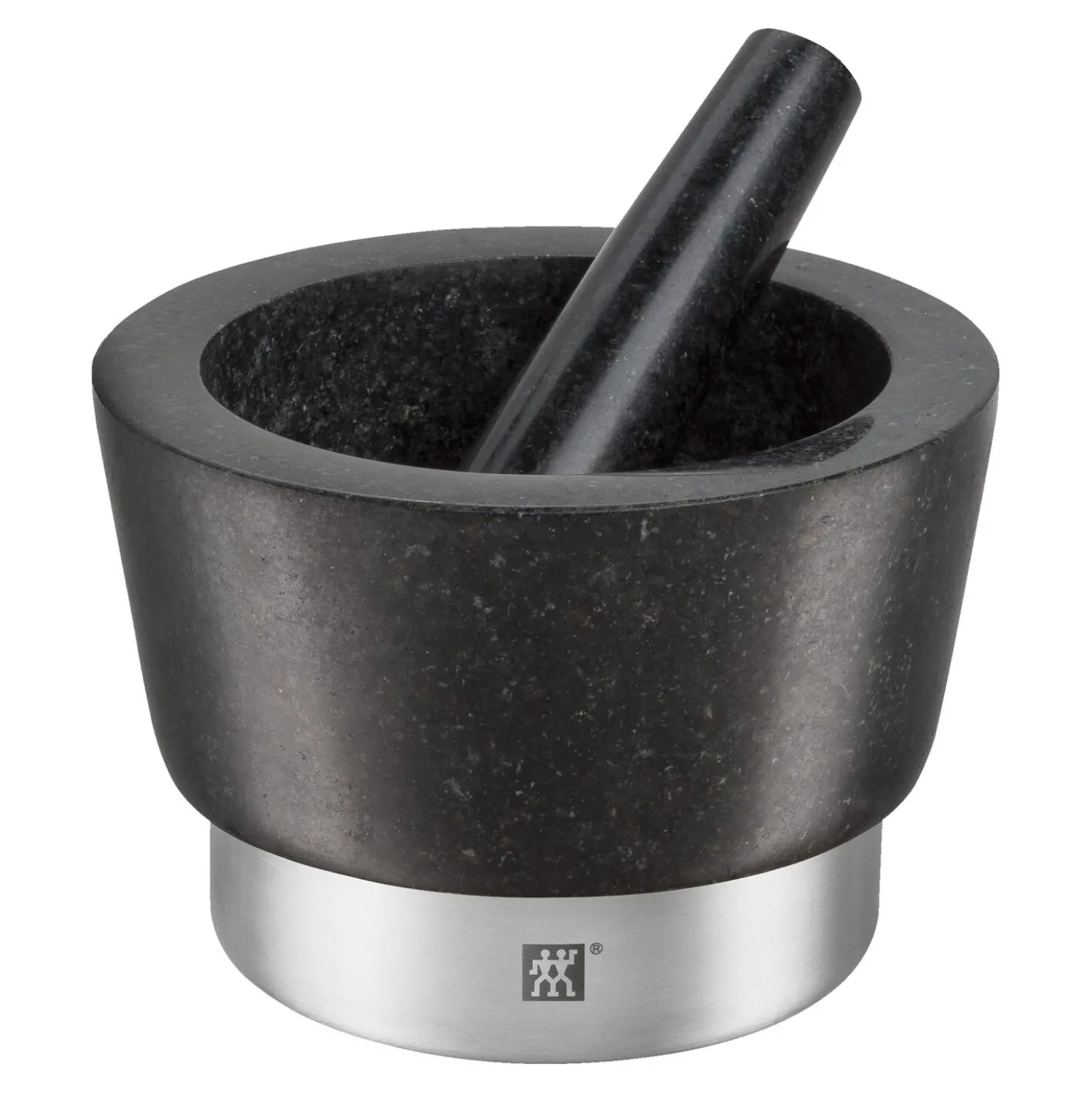 Mörser mit Stößel, 15 cm, Granit