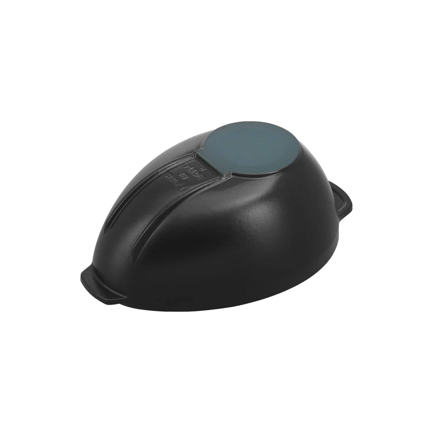 Muscheltopf 25 cm, Gusseisen, Schwarz