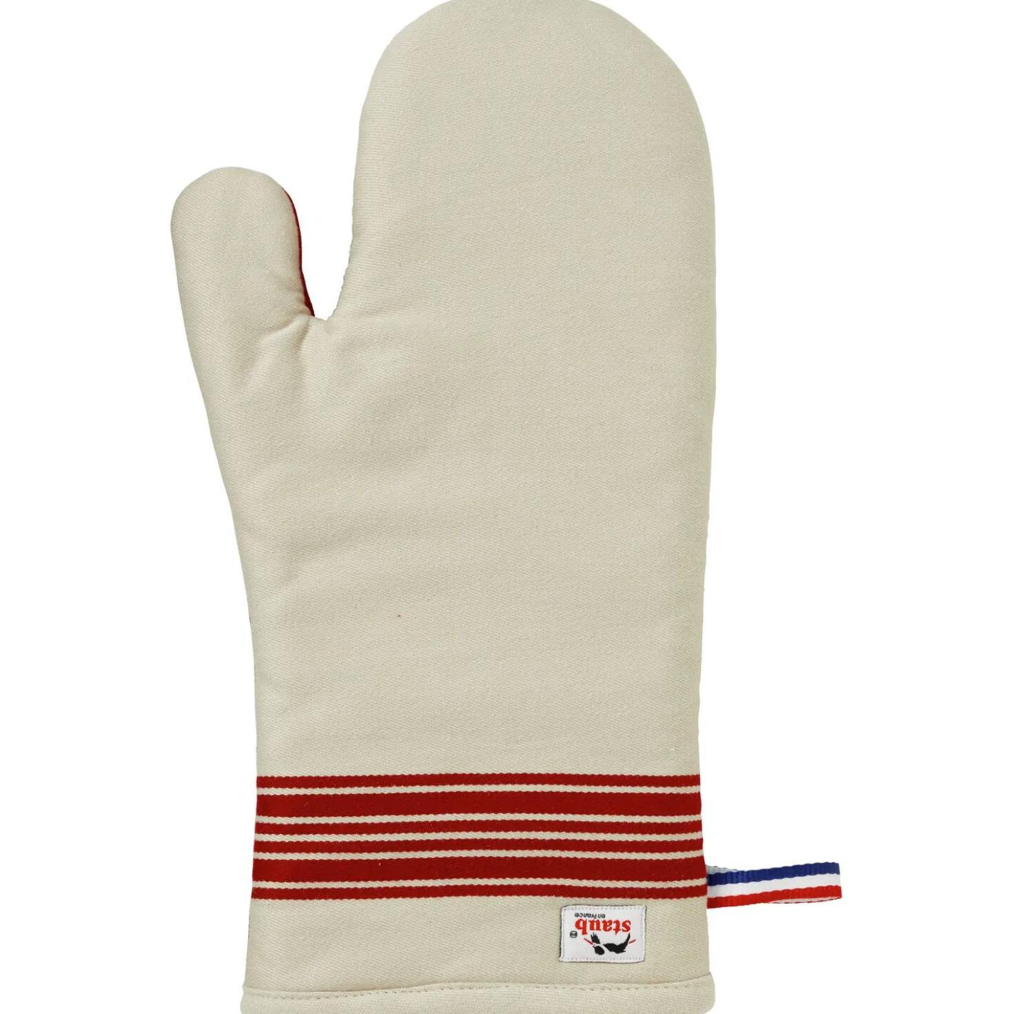 Ofenformen & Ofenhandschuhe Set, 5-tlg. / S/M/L, Kirsch-Rot, Keramik/Baumwolle