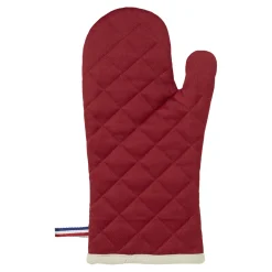 Ofenformen & Ofenhandschuhe Set, 5-tlg. / S/M/L, Kirsch-Rot, Keramik/Baumwolle