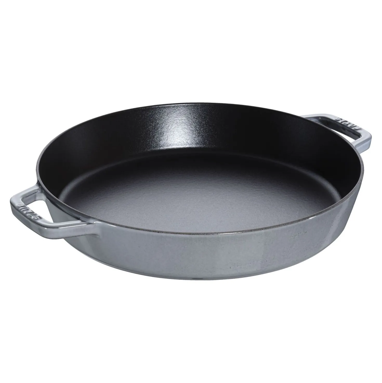 Paella-Pfanne 34 cm, Gusseisen, Graphit-Grau