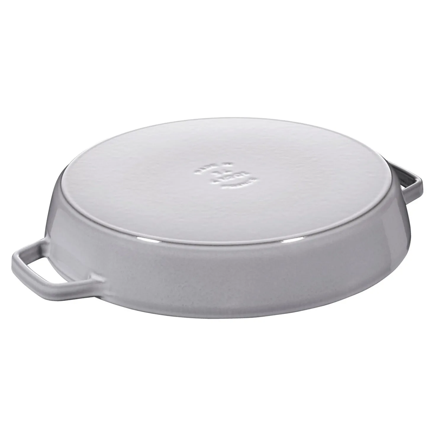 Paella-Pfanne 34 cm, Gusseisen, Graphit-Grau