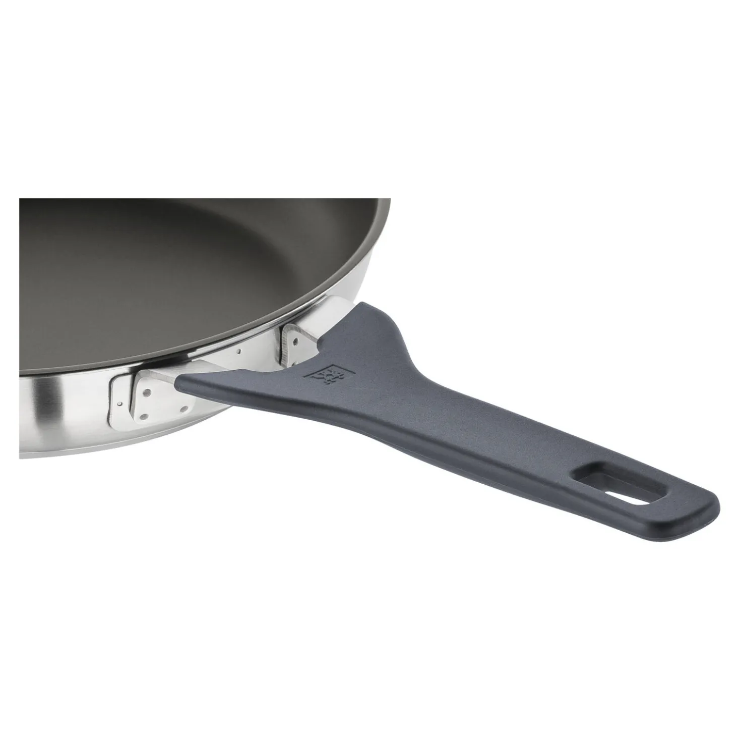 Pfannen-Set mit 28 cm Pfanne, 24 cm Pfanne und Pfannenwender, 3-tlg.