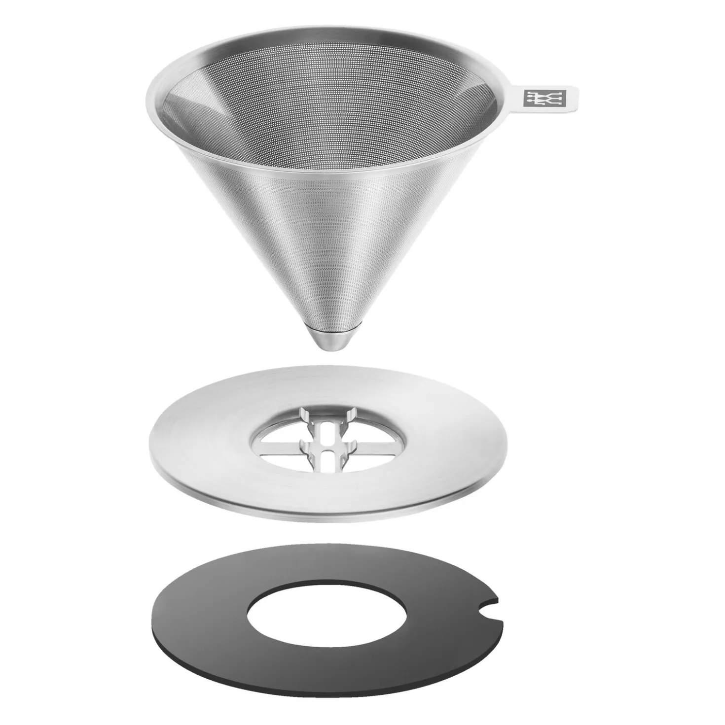 Pour Over Kaffeefilter, 18/10 Edelstahl