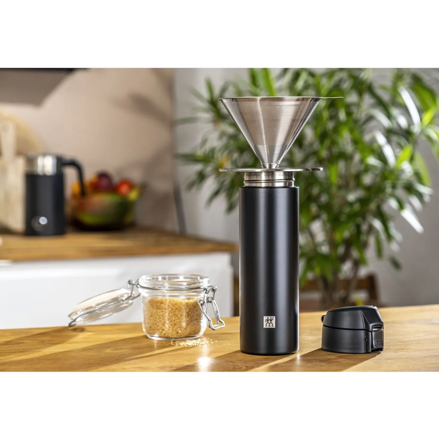 Pour Over Kaffeefilter, 18/10 Edelstahl