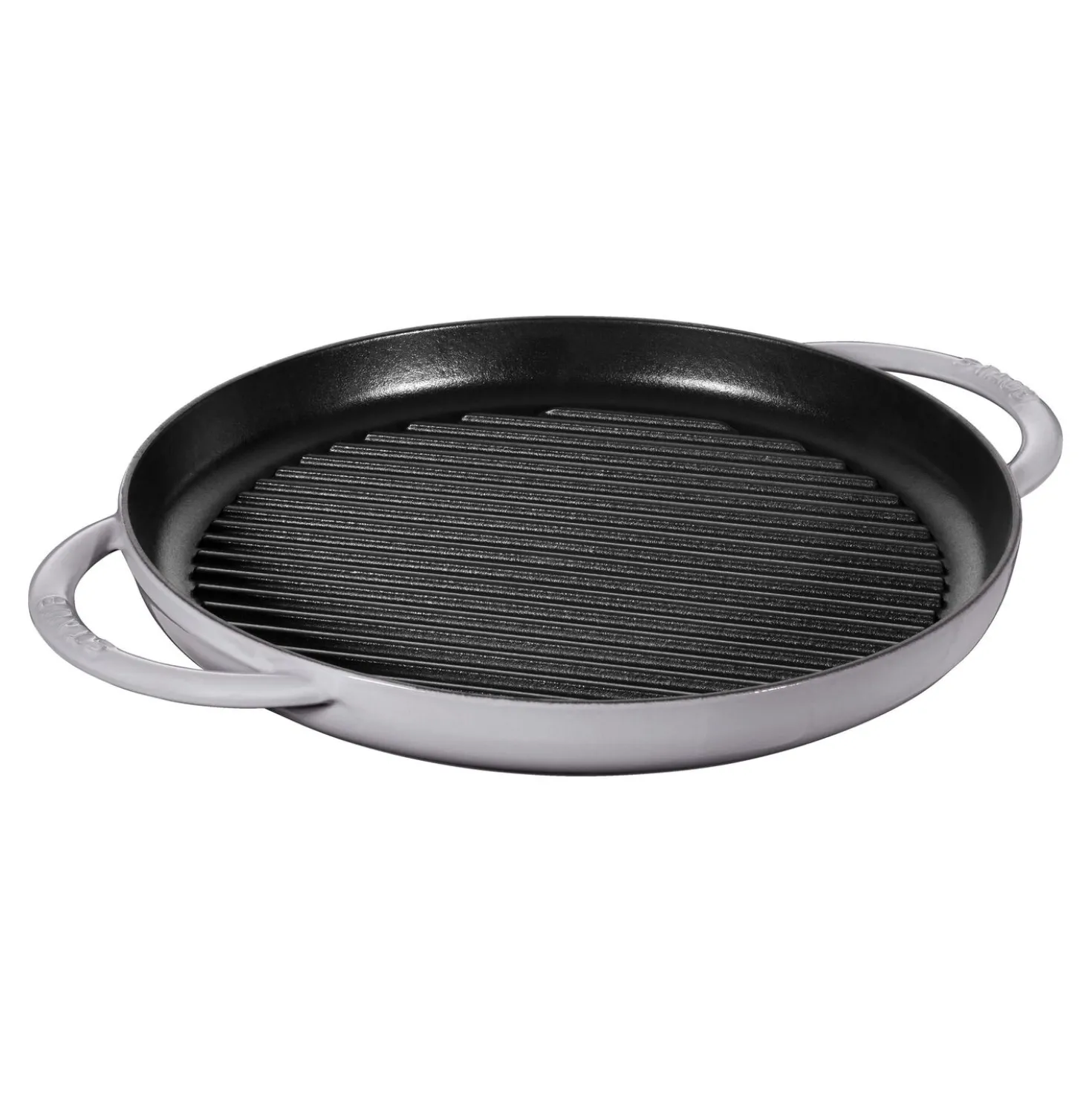Pure Grill 30 cm, rund, Graphit-Grau, Gusseisen