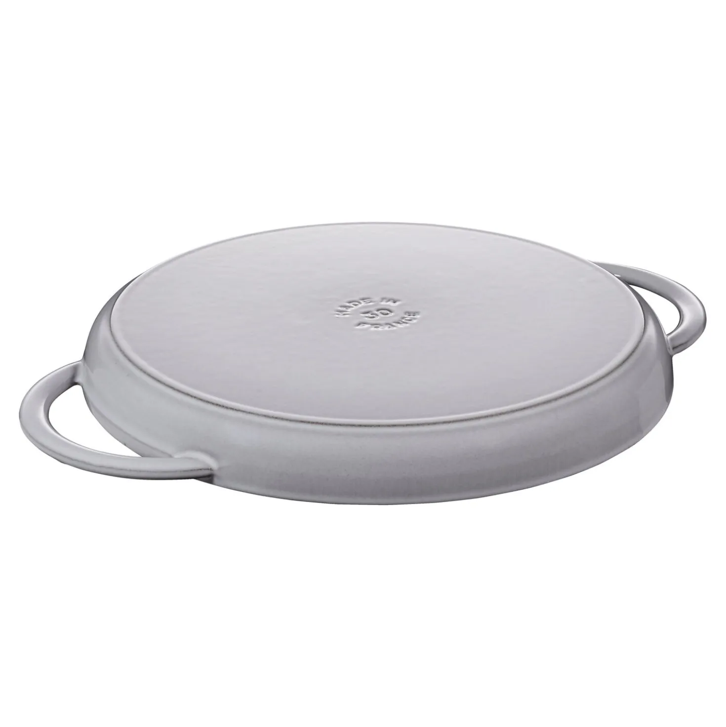 Pure Grill 30 cm, rund, Graphit-Grau, Gusseisen