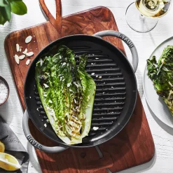 Pure Grill 26 cm, rund, Graphit-Grau, Gusseisen